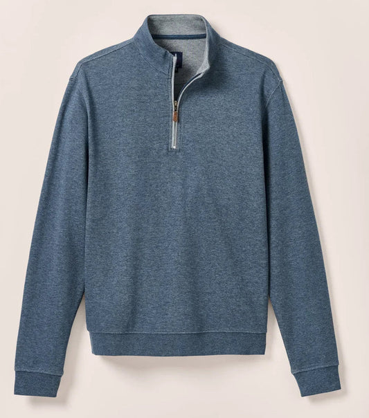 Sully 1/4 Zip Pullover in Helios Blue by Johnnie-O