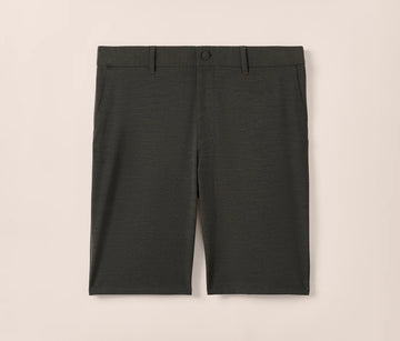 Mulligan Performance Woven Shorts in Black by Johnnie-O