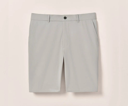 Mulligan Performance Woven Shorts in Light Gray by Johnnie-O