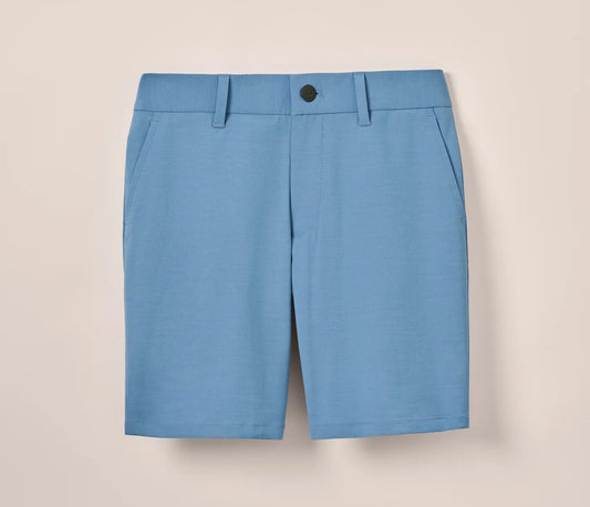 Mulligan Performance Woven Shorts in Monsoon by Johnnie-O