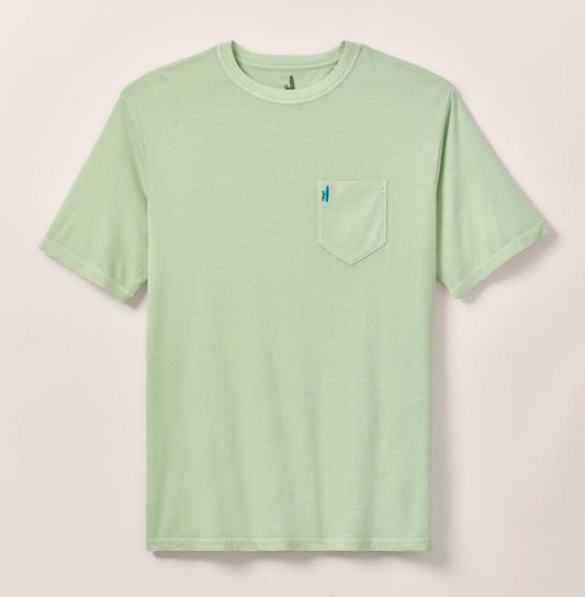Dale 2.0 Pocket T-Shirt in Pistachio by Johnnie-O
