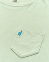 Dale 2.0 Pocket T-Shirt in Pistachio by Johnnie-O