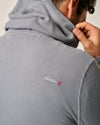Brinson Drirelease Waffle Hoodie in Thunder by Johnnie-O