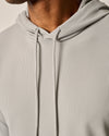 Hoppin Performance Drawstring Hoodie in Seal by Johnnie-O