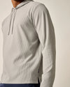 Hoppin Performance Drawstring Hoodie in Seal by Johnnie-O