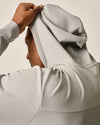 Hoppin Performance Drawstring Hoodie in Seal by Johnnie-O