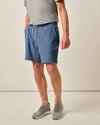 Jumpin Ribbed Knit Performance Shorts in Lake by Johnnie-O