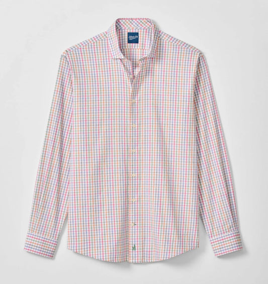 Albie Everyday Performance Button Down Shirt in White by Johnnie-O