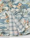 Almanzo Short Sleeve Hangin' Out Button Down Shirt in Laguna Blue by Johnnie-O