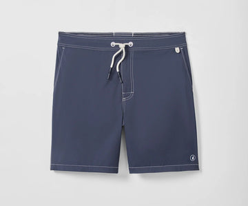 Arcata Half Elastic 7" Surf Shorts in Space by Johnnie-O