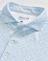 Beach Break Performance Jersey Polo in White by Johnnie-O