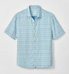 Beachley Short Sleeve Hangin' Out Button Down Shirt in Maliblu by Johnnie-O