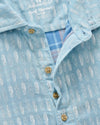 Beachley Short Sleeve Hangin' Out Button Down Shirt in Maliblu by Johnnie-O
