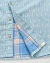 Beachley Short Sleeve Hangin' Out Button Down Shirt in Maliblu by Johnnie-O