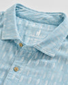 Beachley Short Sleeve Hangin' Out Button Down Shirt in Maliblu by Johnnie-O