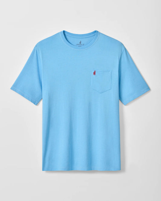 Brews N Views Pocket T-Shirt in Maliblu by Johnnie-O