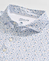 Cabana Bar Performance Jersey Polo in Carbon Fiber by Johnnie-O
