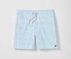 Caladesi Half Elastic 7" Surf Shorts in Sardinia by Johnnie-O