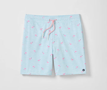 Caladesi Half Elastic 7" Surf Shorts in Sardinia by Johnnie-O