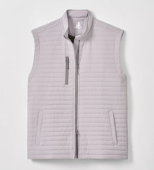 Crosswind Quilted Performance Vest in Seal by Johnnie-O