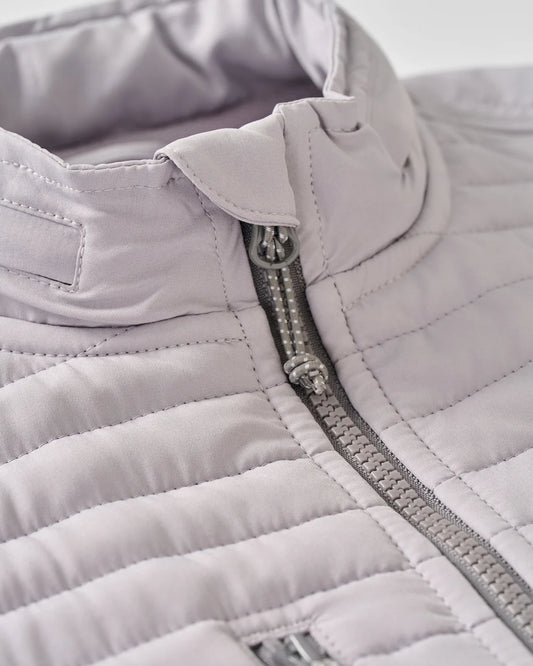 Crosswind Quilted Performance Vest in Seal by Johnnie-O