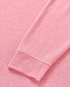 Hanks Lightweight Textured 1/4 Zip Pullover in Berry by Johnnie-O