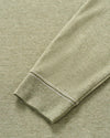 Hanks Lightweight Textured 1/4 Zip Pullover in Pesto by Johnnie-O