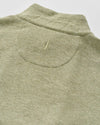 Hanks Lightweight Textured 1/4 Zip Pullover in Pesto by Johnnie-O