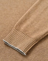 Hatcher Cotton Blend Crewneck Sweater in Alpaca by Johnnie-O