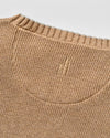 Hatcher Cotton Blend Crewneck Sweater in Alpaca by Johnnie-O