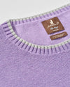 Hatcher Cotton Blend Crewneck Sweater in Galaxy by Johnnie-O
