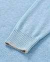 Hatcher Cotton Blend Crewneck Sweater in Maliblu by Johnnie-O