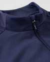 Hoppin Ribbed Knit Performance Jacket in Navy by Johnnie-O