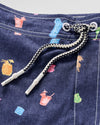 Kanaloa Half Elastic 7" Surf Shorts in Navy by Johnnie-O