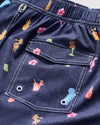 Kanaloa Half Elastic 7" Surf Shorts in Navy by Johnnie-O