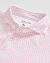 Marina Performance Jersey Polo in Punch by Johnnie-O