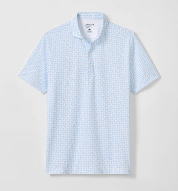 Minty Performance Jersey Polo in Maliblu by Johnnie-O