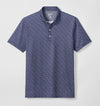 Minty Performance Jersey Polo in Navy by Johnnie-O