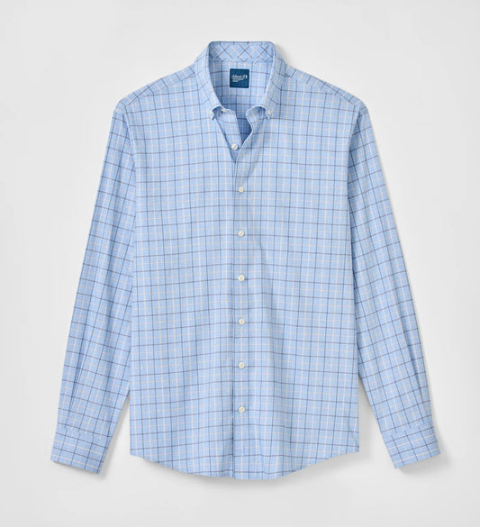 Miramont Everyday Performance Button Down Shirt in Maliblu by Johnnie-O