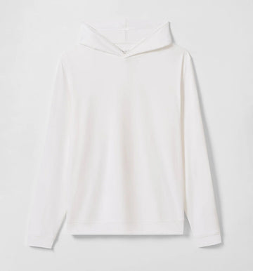 Motion Performance Hoodie in White by Johnnie-O