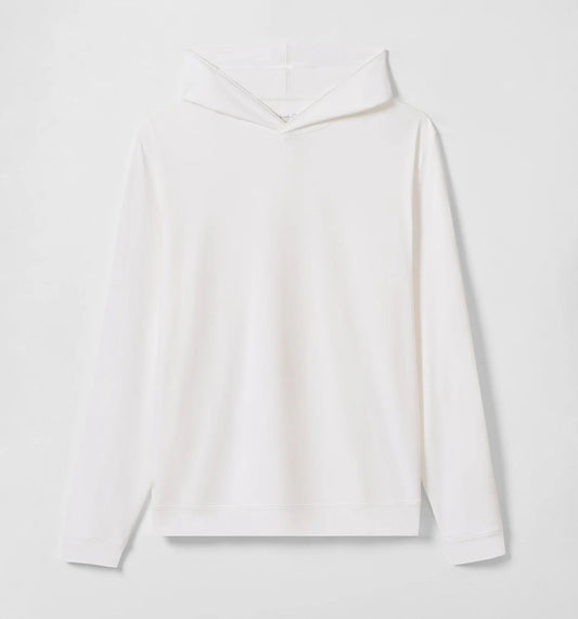 Motion Performance Hoodie in White by Johnnie-O