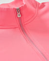 Motion Performance 1/4 Zip Pullover in Pink Lemonade by Johnnie-O