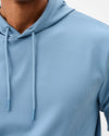 Hoppin Performance Drawstring Hoodie in Carbon Fiber by Johnnie-O