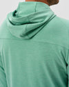 Remmy Lightweight Performance Hoodie in Cilantro by Johnnie-O