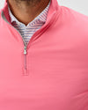 Motion Performance 1/4 Zip Pullover in Pink Lemonade by Johnnie-O