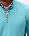 Motion Performance 1/4 Zip Pullover in Tropical by Johnnie-O