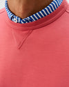 Willard Drirelease® Crewneck Sweatshirt in Cherry Pie by Johnnie-O