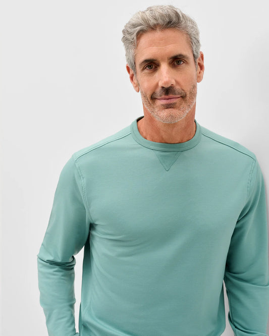 Willard Drirelease® Crewneck Sweatshirt in Sublime by Johnnie-O