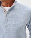 Ransel Hidden Snap Pullover in Maliblu by Johnnie-O
