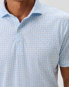 Minty Performance Jersey Polo in Maliblu by Johnnie-O